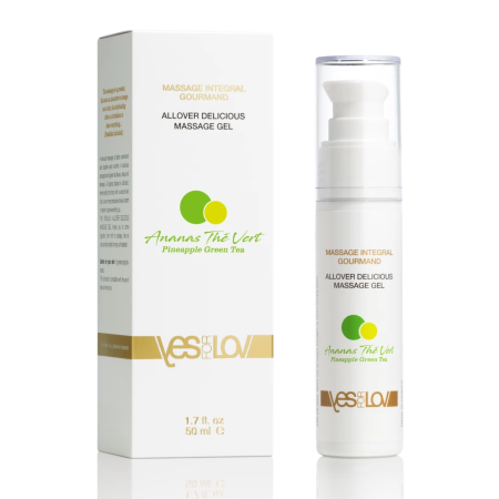 YESforLOV Allover Massage Gel Pineapple & Green Tea 50ml