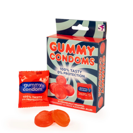 Candyprints Gummy Strawberry Flavour Novelty Sweets 10pcs 120g
