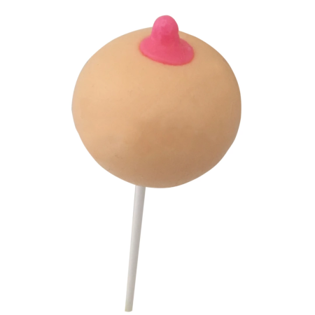 Spencer & Fleetwood Boobie Pop Strawberry Flavour Lollipop 40g