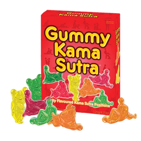 Candyprints Gummy Kama Sutra Fruity Winegums 120g - Fun Shapes