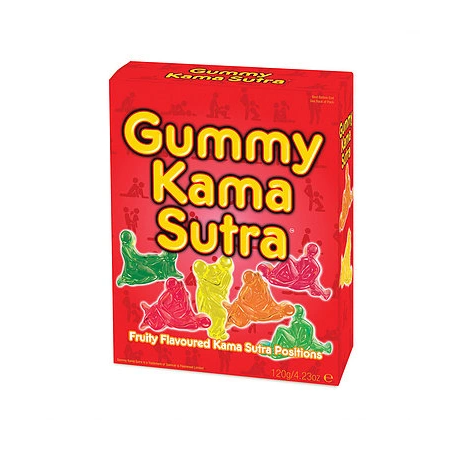 Candyprints Gummy Kama Sutra Fruity Winegums 120g - Fun Shapes
