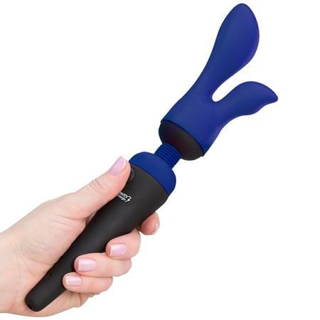 PalmPower PalmSensual Blue Silicone Massager Attachments Set 2pcs