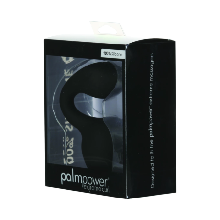 PalmPower Extreme Curl Black Silicone Attachment - Ergonomic Curve