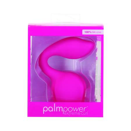 PalmPower Extreme Curl Pink Silicone Attachment Ergonomic Head