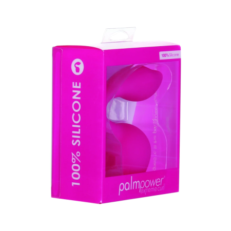 PalmPower Extreme Curl Pink Silicone Attachment Ergonomic Head