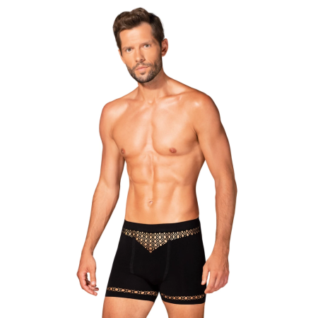 Obsessive M102 Men’s Boxer Shorts Black S/M/L Modern Cut