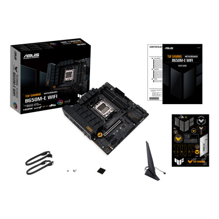 ASUS TUF GAMING B650M-E WIFI AMD B650 AM5 lizdas „micro ATX“
