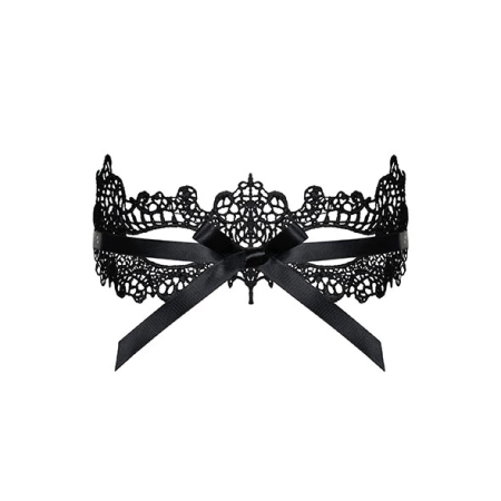 Obsessive A701 Decorative Black Lace Eye Mask Adjustable One Size