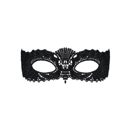 Obsessive A700 Decorative Lace Mask Black Adjustable One Size