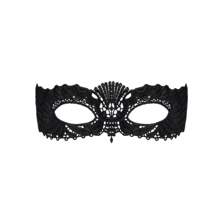 Obsessive A700 Decorative Lace Mask Black Adjustable One Size
