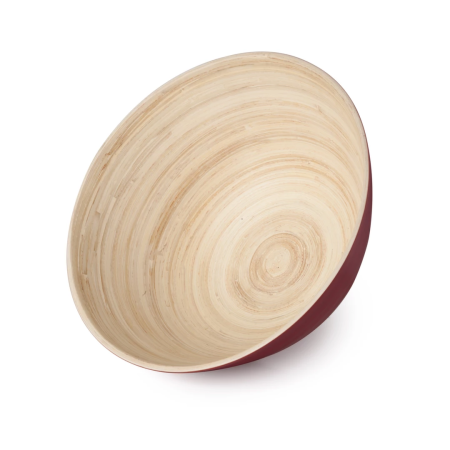 Nuru Bamboo Bowl - Handcrafted Natural Massage Accessory
