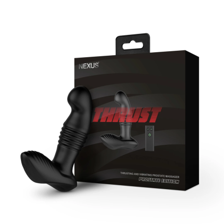 Nexus Thrust Probe Edition Remote-Controlled Thrusting Black Massager