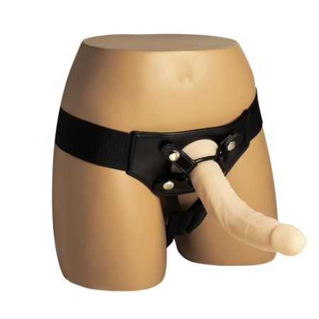 Naked Addiction Silicone Bendable System Dual Layer Vanilla 22.8cm