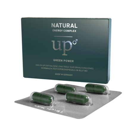 N1 UP Green Power - Men’s Supplement with Ginseng & Goji Extracts, 1 Capsule