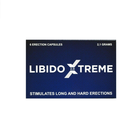Cobeco Pharma Libido Extreme Dark Blue Capsules, 6 pcs, Herbal Complex