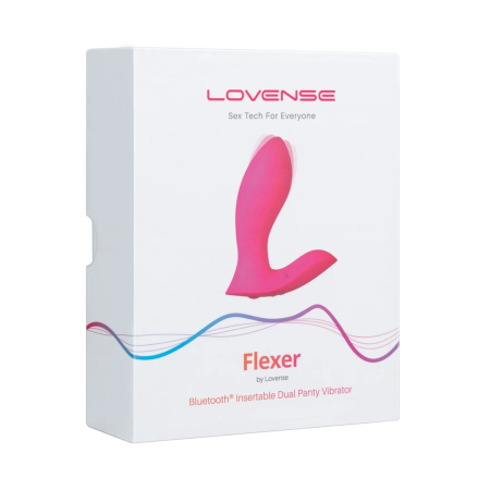 Lovense Flexer Dual-Motor Wearable App-Controlled Intimate Machine Pink