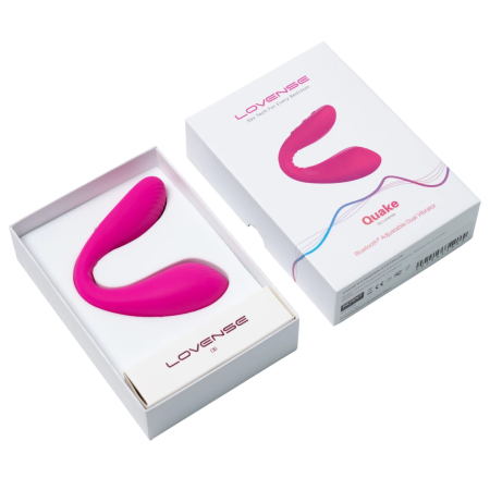 Lovense Dolce Dual Motor Adjustable Silicone Device Pink