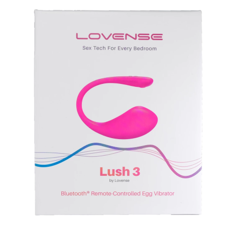 Lovense Lush 3 Smart Wearable Pink Massager with App Control