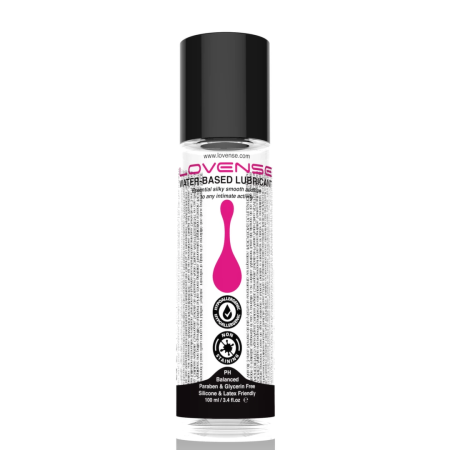 Lovense Water-Based Lubricant 100ml - Hypoallergenic, Paraben-Free Formula