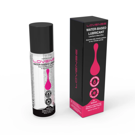 Lovense Water-Based Lubricant 100ml - Hypoallergenic, Paraben-Free Formula