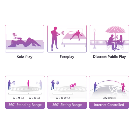 Lovense Lush 2 Wireless Wearable Vibrating Device Pink Bluetooth App