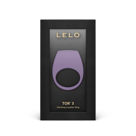 LELO TOR 3 Violet Dusk App-Controlled Silicone Intimate Ring 46.7mm