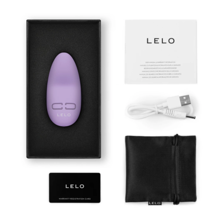 LELO Lily 3 Compact Massager Calm Lavender, 10 Modes, Waterproof