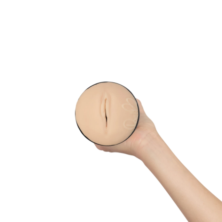 Kiiroo Feel Rae Lil Black Interactive Sleeve - Anatomical TPE Design