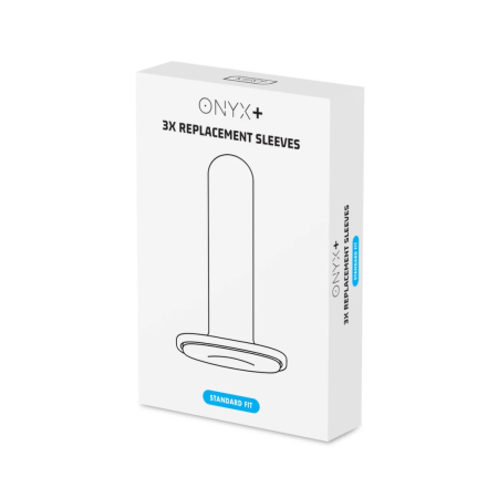 Kiiroo Onyx+ Replacement Sleeve Set Standard Fit 3-Pack