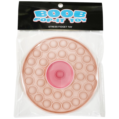 Kheper Games Pop-It Fidget Toy - Bubble-Shaped Stress Reliever, Pink