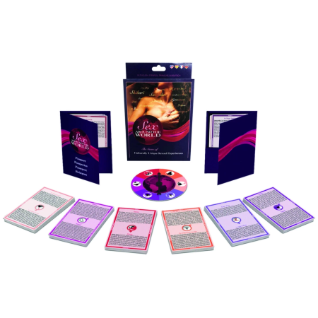 Kheper Games Sex Around The World Couples Game Set with Accessories