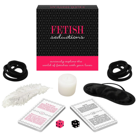 Kheper Games Fetish Seductions Card Game Set - Exploration Kit for Couples