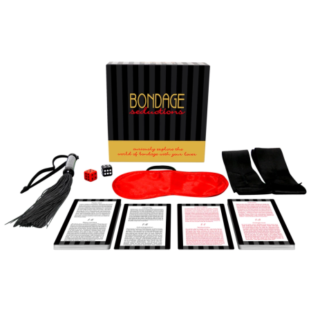 Kheper Games Bondage Seductions Set - Sensory Play & Restraints Kit