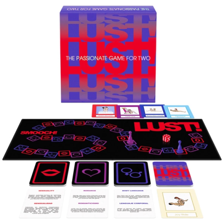Kheper Games Lust! Board Game for Couples - Intimate Card & Dice Set