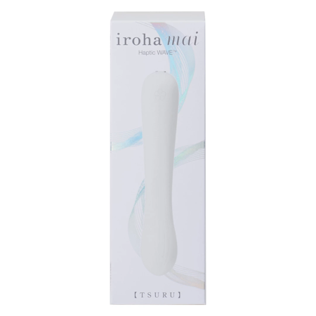 Tenga Iroha Mai Tsuru - Haptic Wave Silicone Intimate Massager, Pink