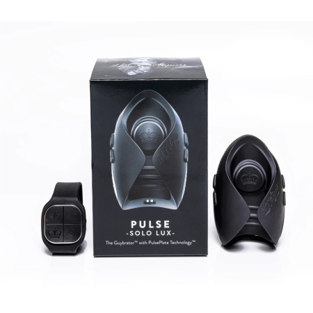 Hot Octopuss Pulse Solo Lux Smoke - Waterproof Intimate Device with Remote