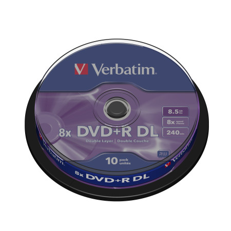 Verbatim DVD+R 8.5GB 10 vnt