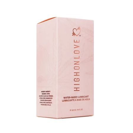 HighOnLove Water-Based Lubricant with Hemp Oil - Vegan, 100 ml