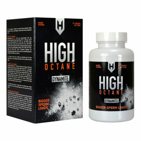 High Octane Dynamite 60 Tablets - Advanced Herbal Formula for Men