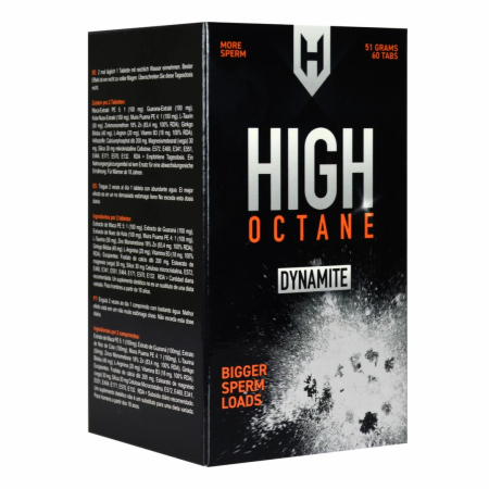 High Octane Dynamite 60 Tablets - Advanced Herbal Formula for Men