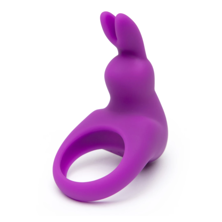 Happy Rabbit Vibrating Silicone Ring Set Rechargeable Waterproof 2pc