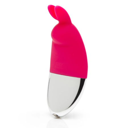 Happy Rabbit Rechargeable Intimate Wearable Vibrator 10.2cm Silicone Pink