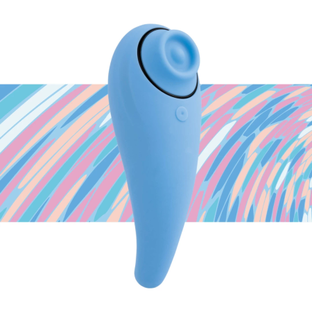 FeelzToys FemmeGasm Turquoise Dual Motor Tapping & Vibrating Device