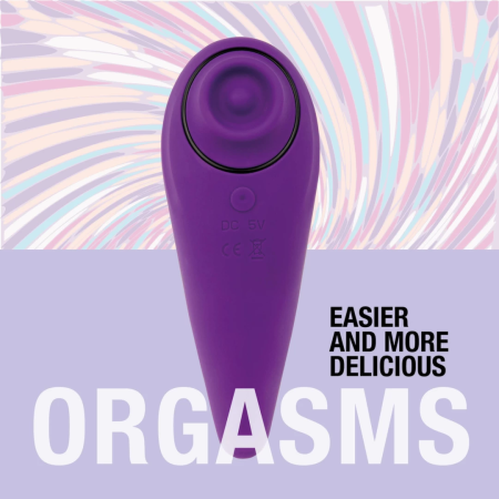 FeelzToys FemmeGasm Tapping & Tickling System Violet 140mm