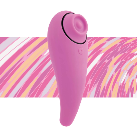 FeelzToys FemmeGasm Dual Motor Tapping & Vibration Device Pink 140mm