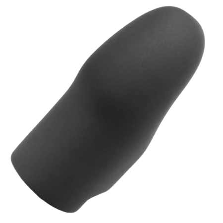 ElectraStim Silicone Noir Explorer Dual Electro Finger Sleeves Black