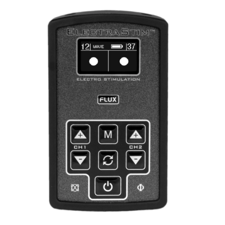 ElectraStim Flux Dual Output E-Stim Controller with OLED Display