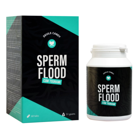 Devil's Candy Sperm Flood Tablets 60 pcs - Herbal Supplement for Men