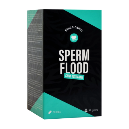 Devil's Candy Sperm Flood Tablets 60 pcs - Herbal Supplement for Men
