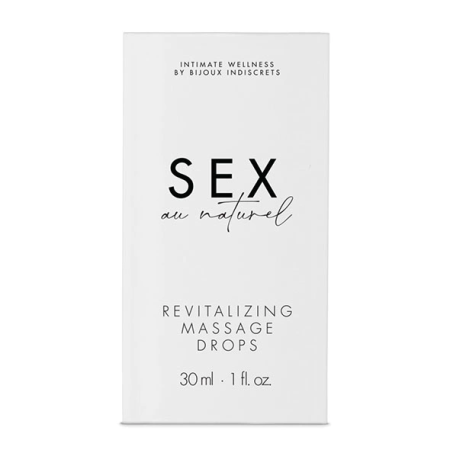 Bijoux Indiscrets Sex au Naturel Revitalizing Massage Gel 30ml pH Balanced
